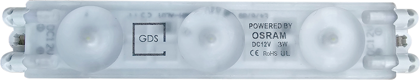 GDS-OIM-3W OSRAM Module | 3W | 6500K | IP65 | 12V | Backlight, Outdoor Signs | High Output | Durable, Long Lifespan